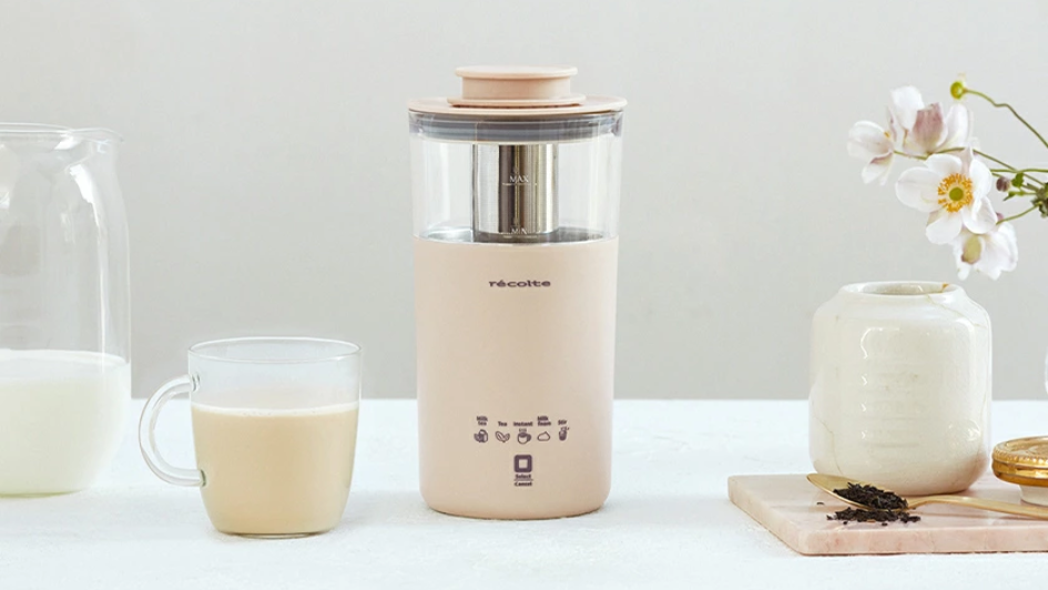2022秋冬必備日本家電7大推薦 — recolte Milk Tea Maker 鮮奶茶調理機