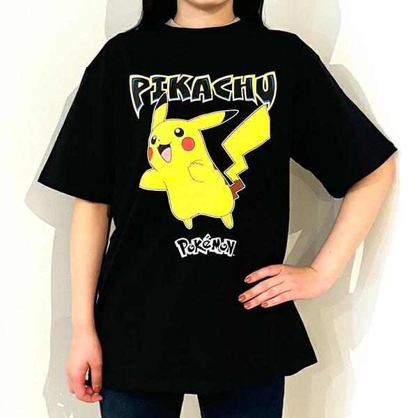 Pocket Monsters Pikachu Black T-shirt 3L size Apparel Pokemon. Photo courtesy of ZenMarket