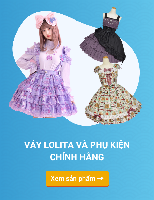 Xem phụ kiện và váy Lolita trên ZenMarket