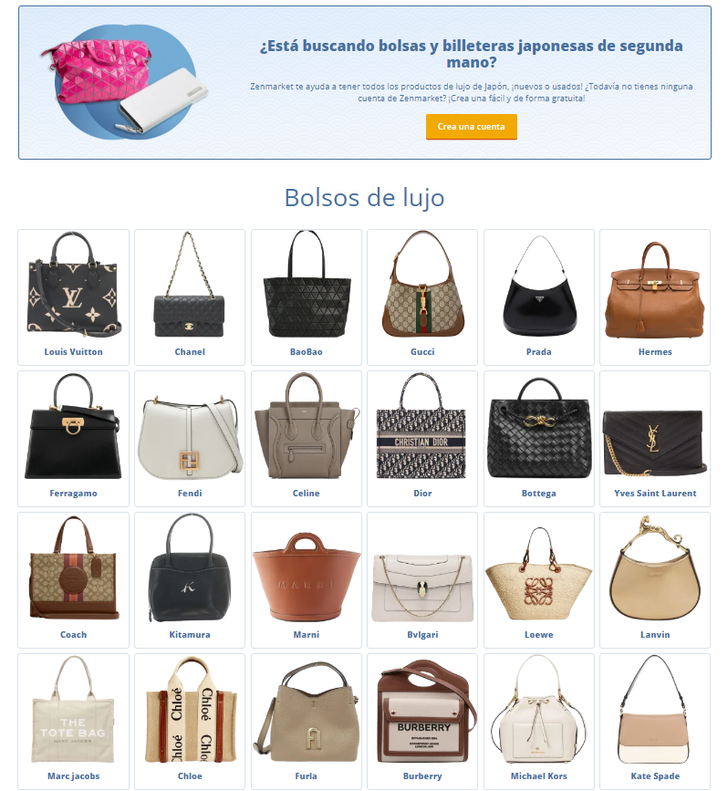 Bolsos de marca fashion baratos imitación