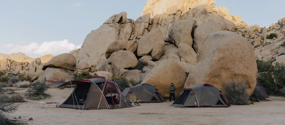 equipamentos de camping da SNOW PEAK