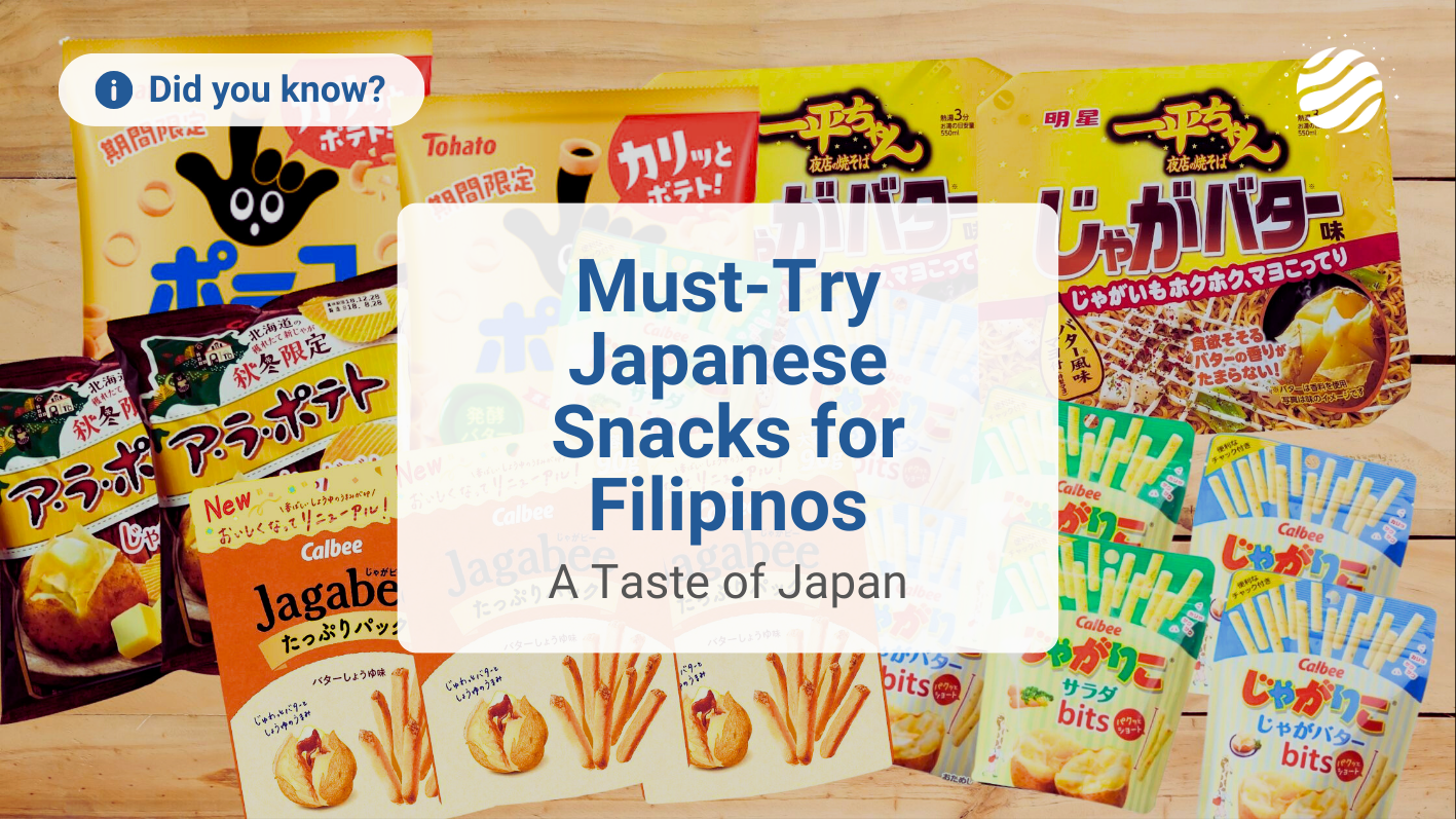 Must-Try Japanese Snacks for Pinoys: A Taste of Japan