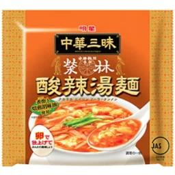 第21位：明星食品 中華三昧 赤坂榮林 酸辣湯麺