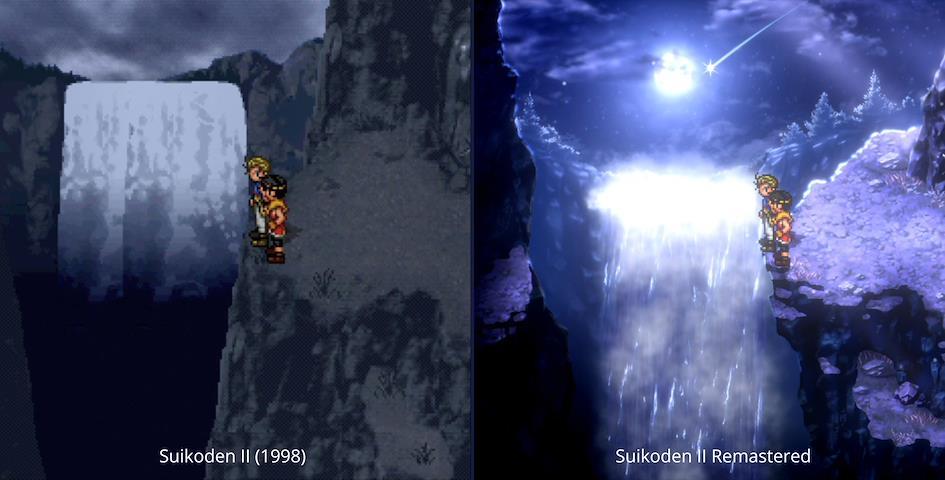 Suikoden Graphics Comparison