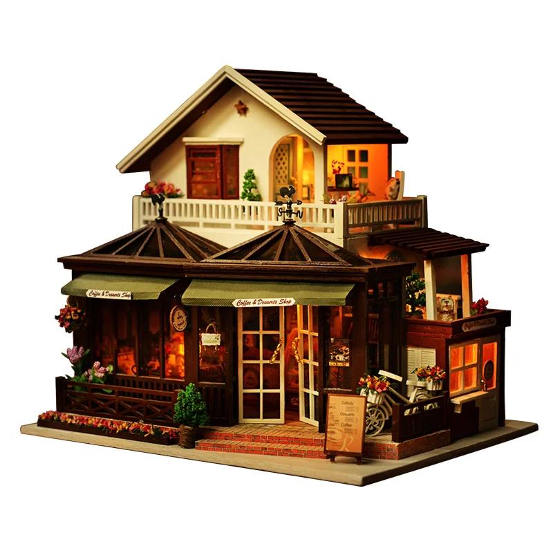 Casa modelo a escala.