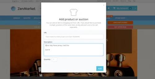 Add Items to Your Cart