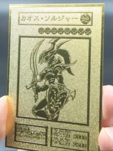 Yu-Gi-Oh! card - Black Luster Soldier (1999 Tournament Exclusive Prize Card)
