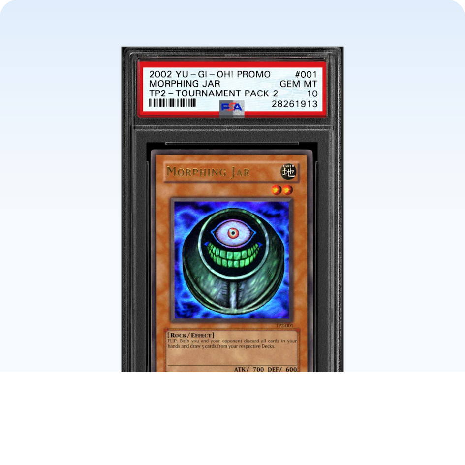 Yu-Gi-Oh! card - Morphing Jar (Tournament Pack: Season 2 Promo 2002)