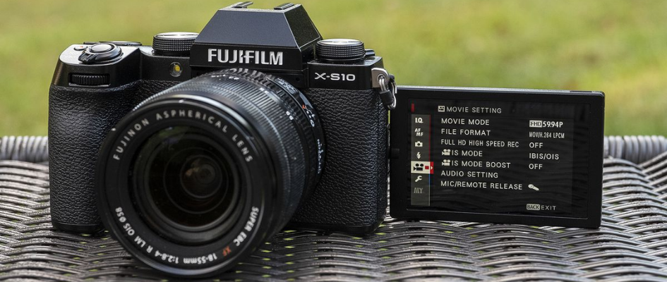 أفضل كاميرات رقمية يابانية - Fujifilm X-S10