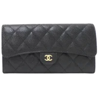  กระเป๋าสตางค์แบรนด์เนมมือสองจากญี่ปุ่น Chanel