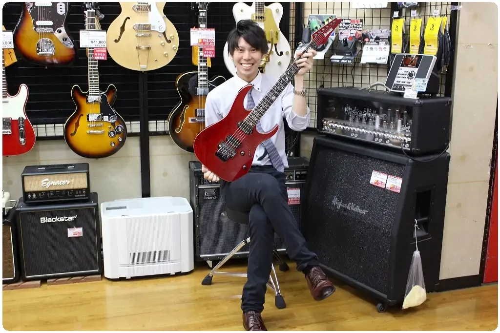 a man with guitar