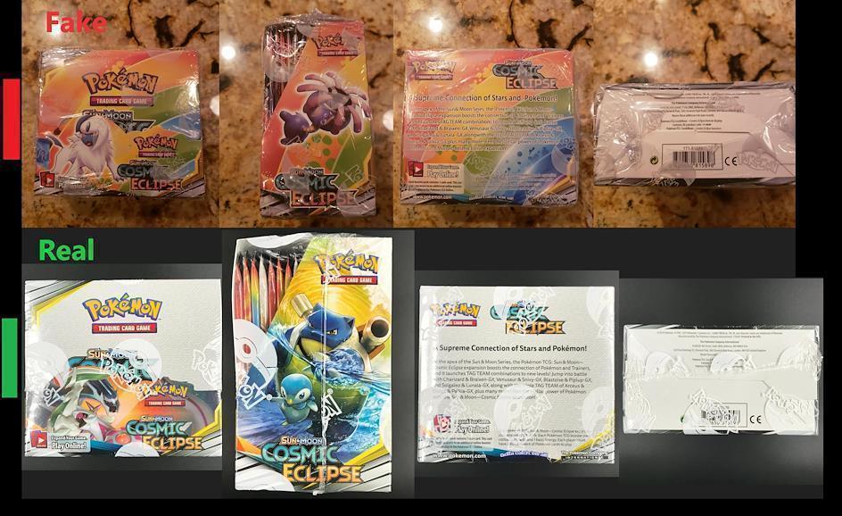 ZenMarket Pokemon Cards Fake packaging