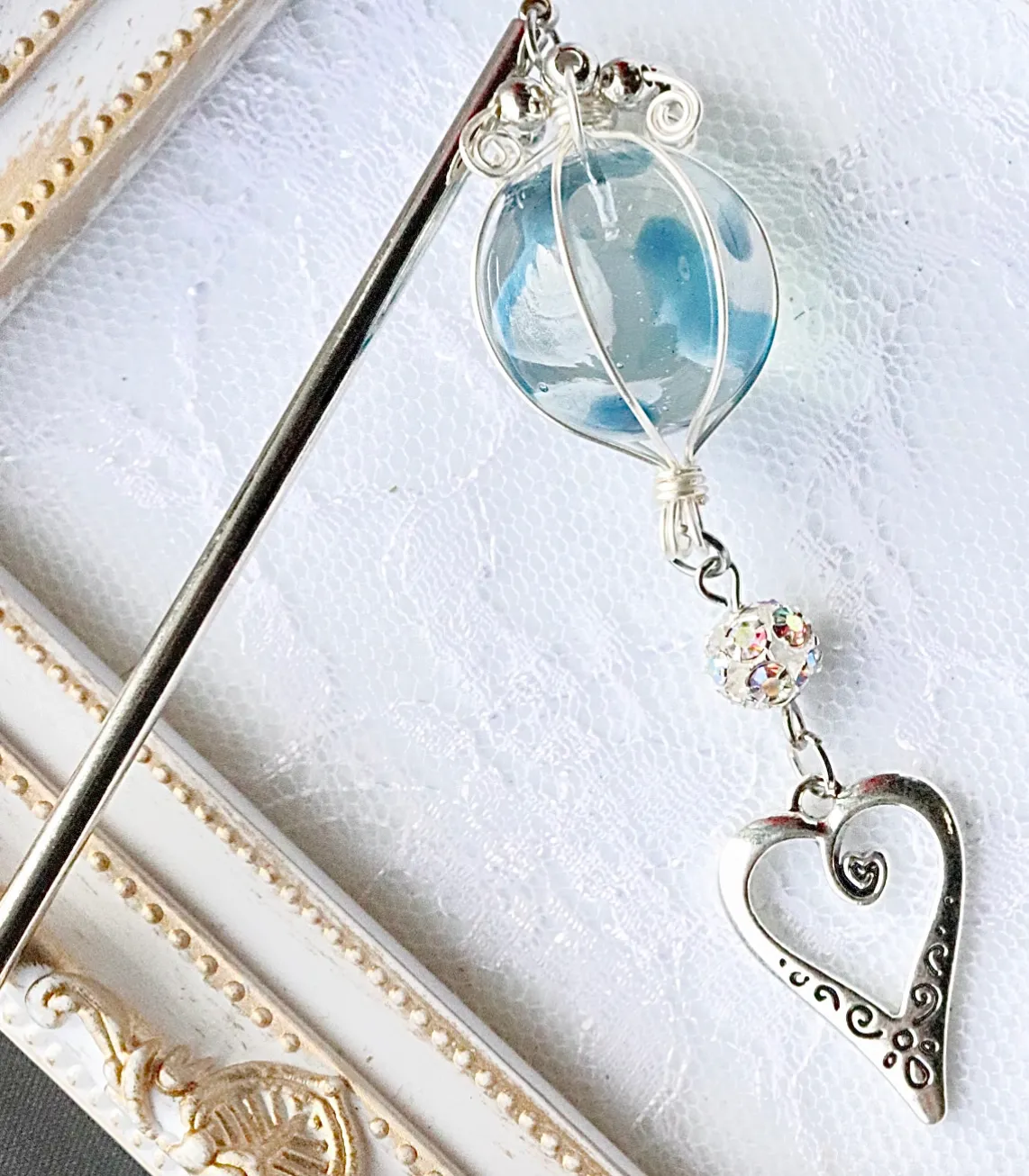 Kanzashi retro estilo Showa disponible en Minne