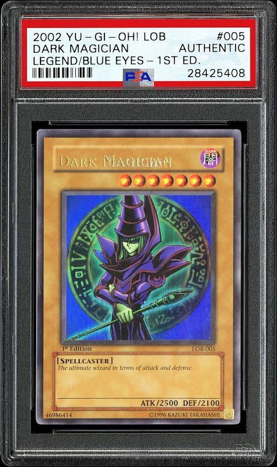 ZenMarket Yu-Gi-Oh! Cards Dark Magician LOB 1st Edition 2002 Card