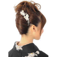 Flowers Japanese Hair Accessories for Kimonos