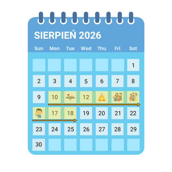 Obon 2026 sierpień kalendarz