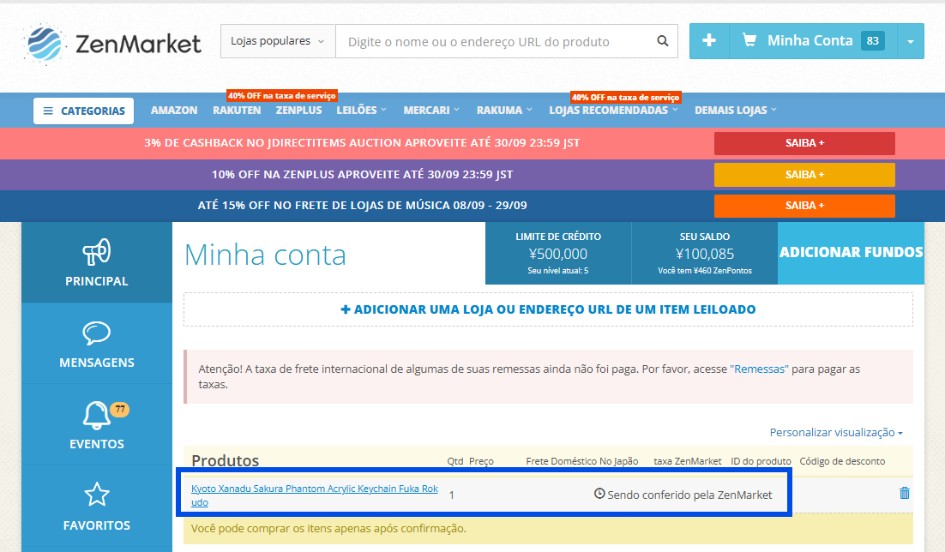 Confer&ecirc;ncia ZM