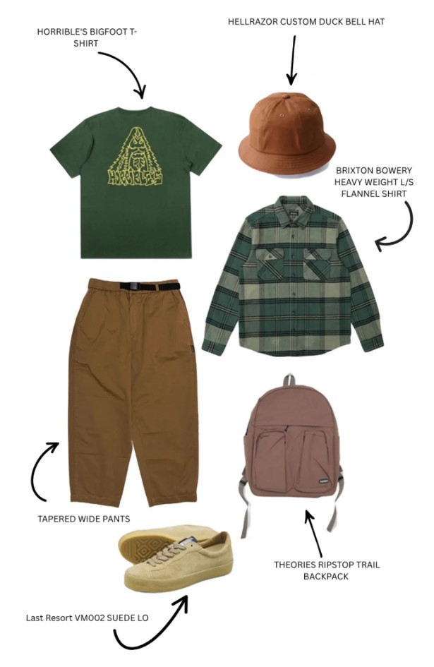 Stylish Japanese streetwear outfit