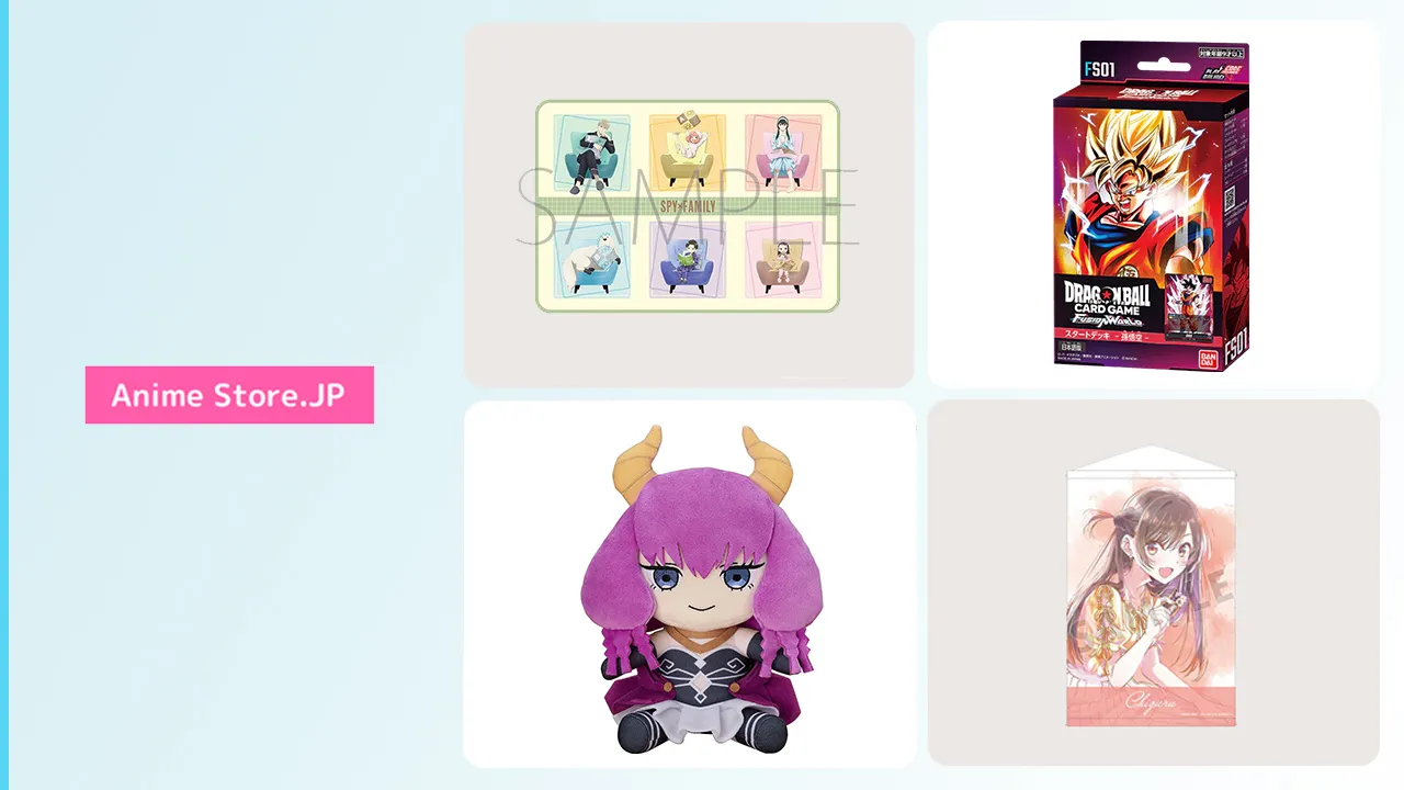 Plushies and accessories