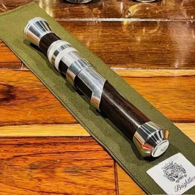 Brightliver Reel Rock Grip Striped Ebony/Silver