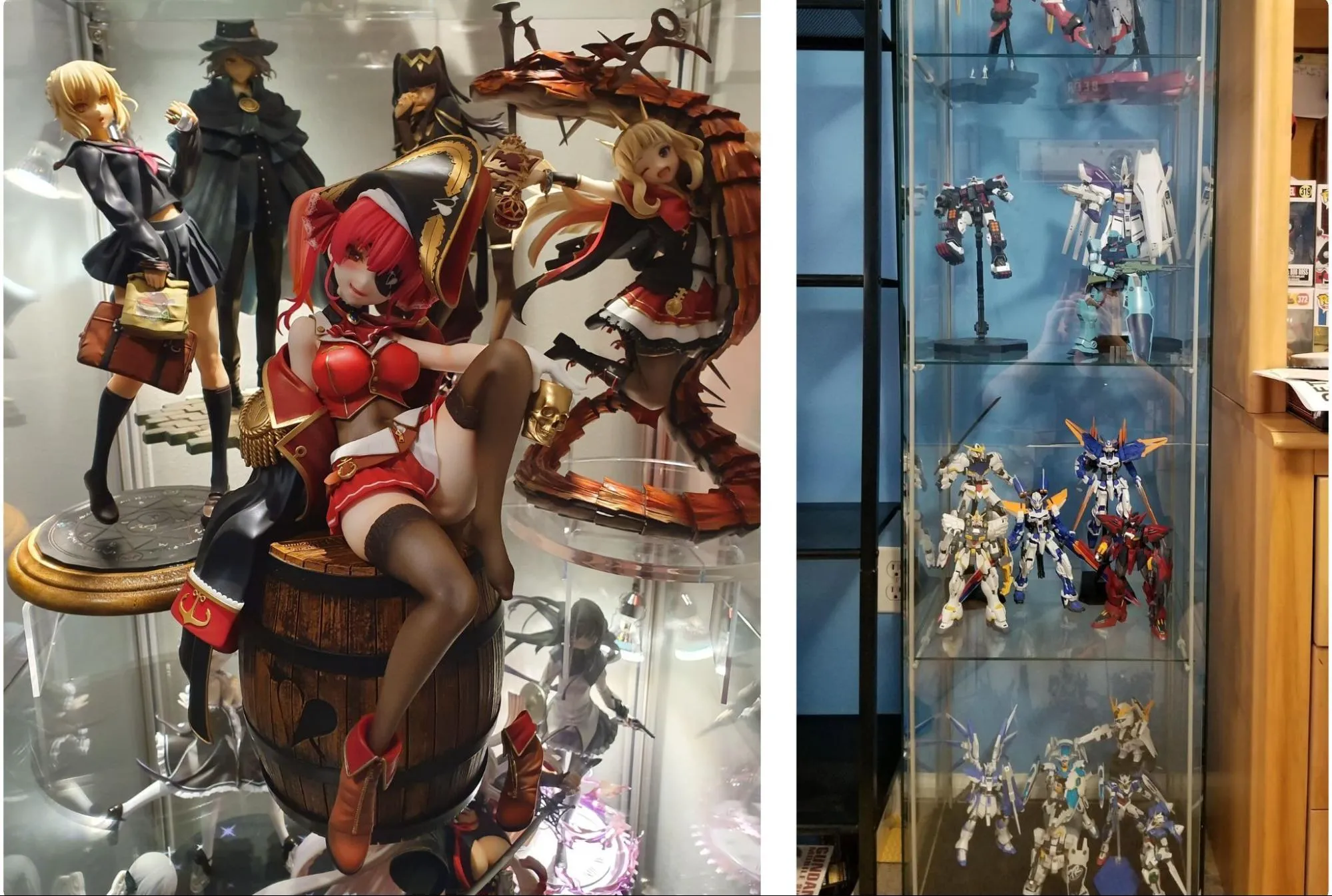 Display custom anime figures