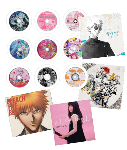 anime and japanese CDs from zenmarket