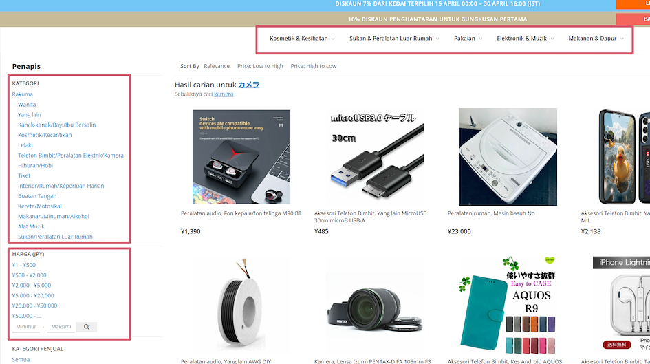 Membeli di Rakuma Jepun kini mudah dengan ZenMarket!