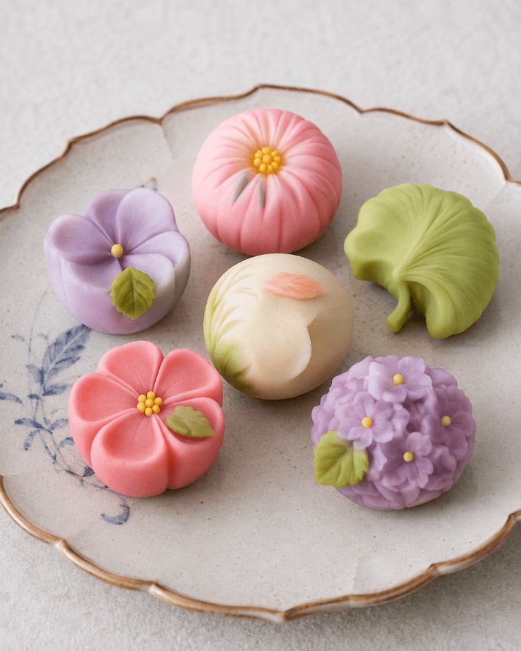 rodzaje wagashi