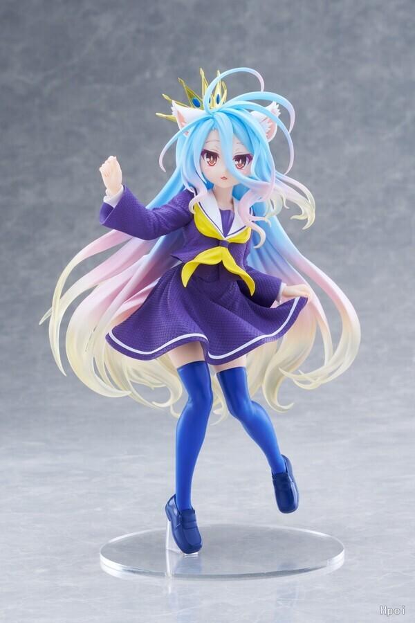 Nekomimi version of the character shiro from no game no life