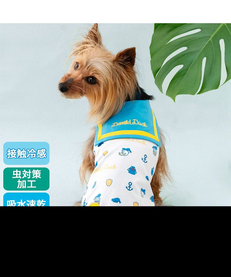Donald Duck Dog clothoes