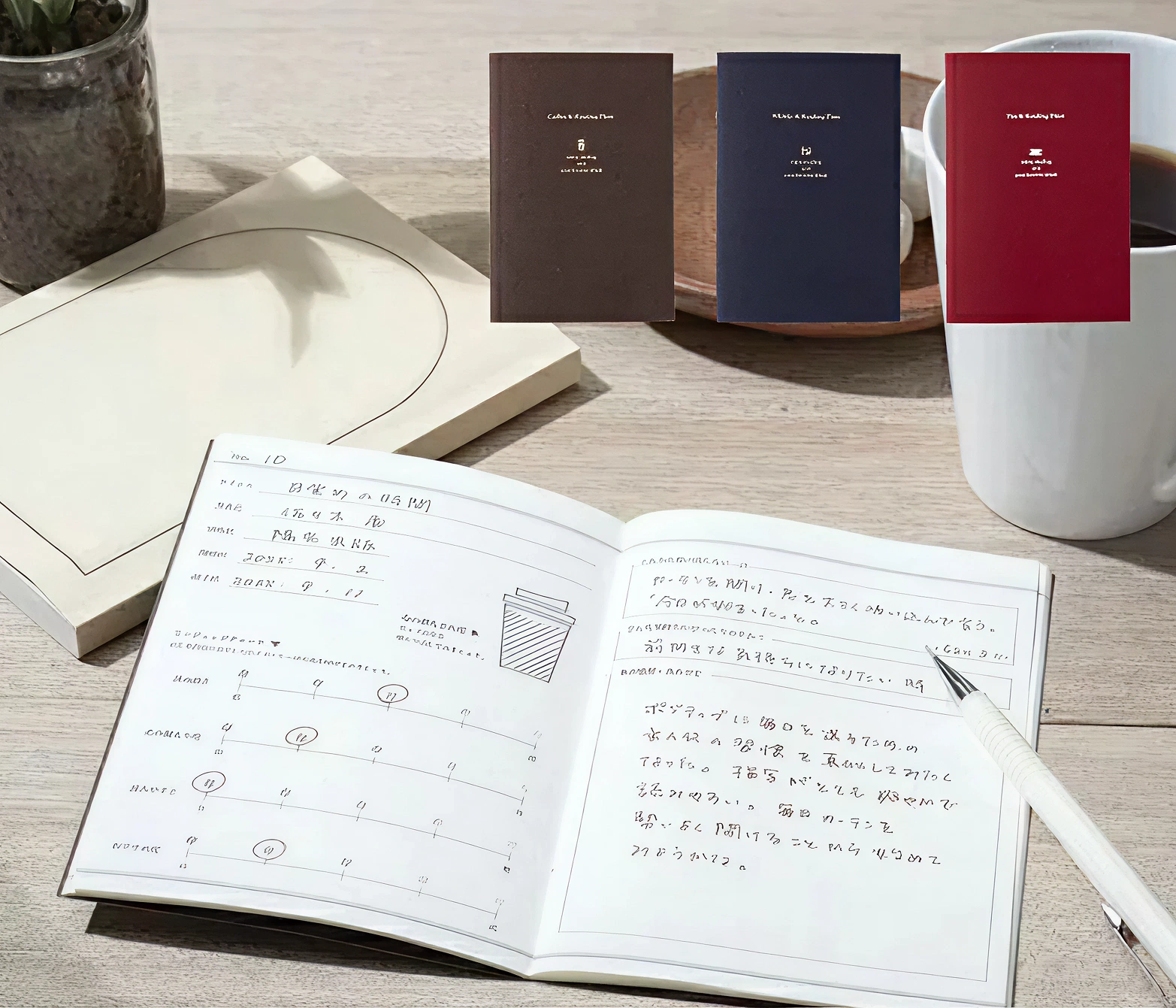 Daigo Tea Time Reading Record Notebook Japan Stationery Awards 2025