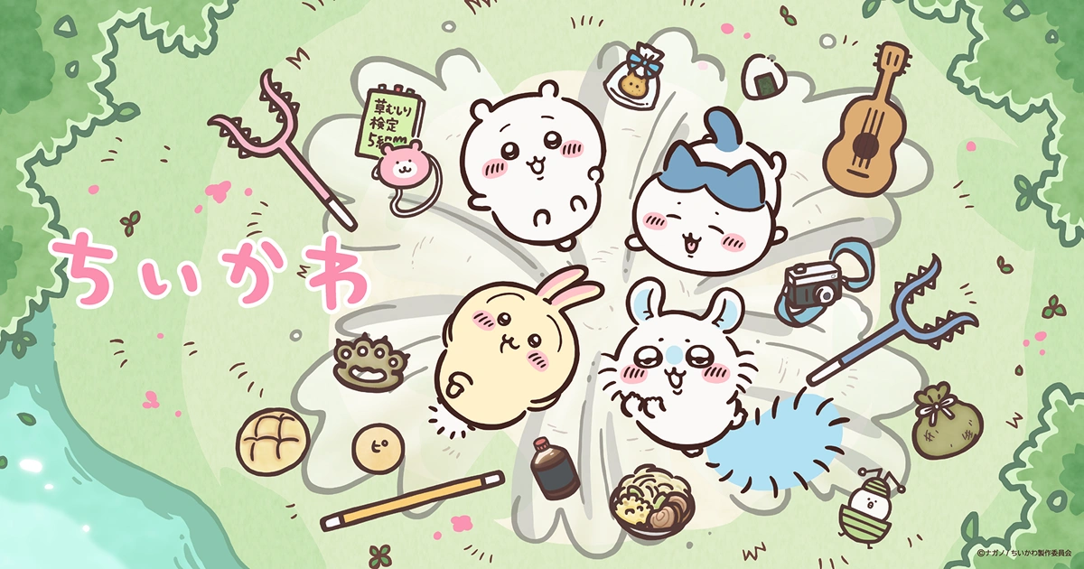 Chiikawa is so popular it also has an anime, official collaborations, and cafes