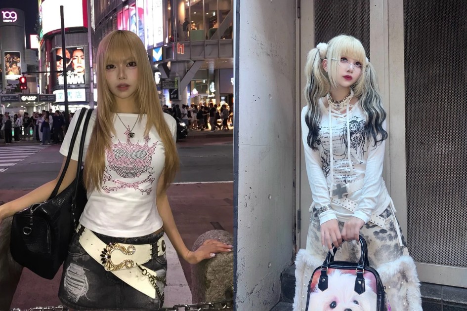 Japanese Y2K clothing