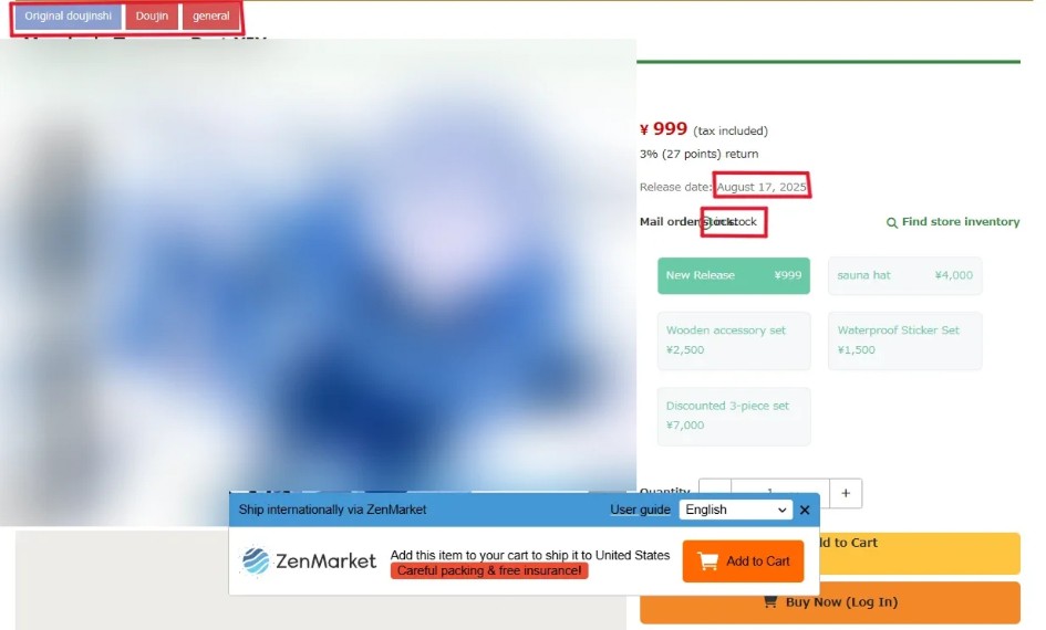 Cómo comprar en Melonbooks con ZenMarket