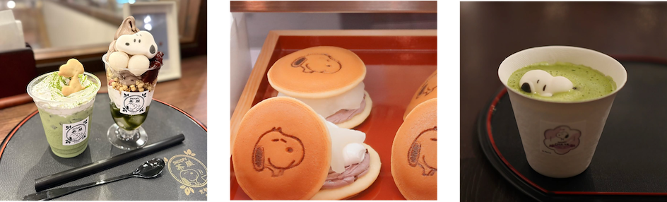 Snoopy Cha-ya menu