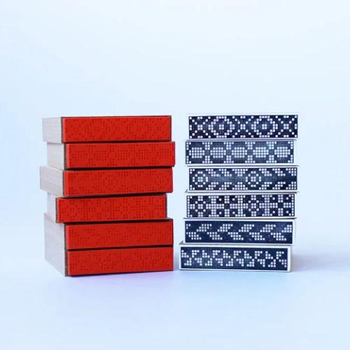 Tampon à motif de couture - Minne