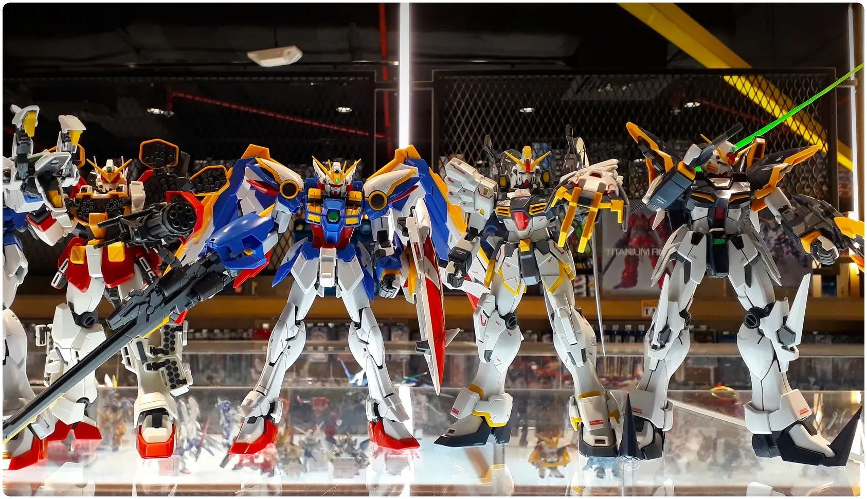 build-your-own Gundam model