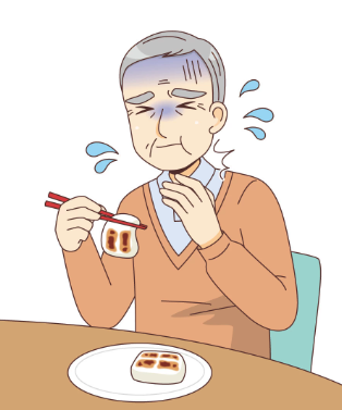 cuidado ao comer mochi