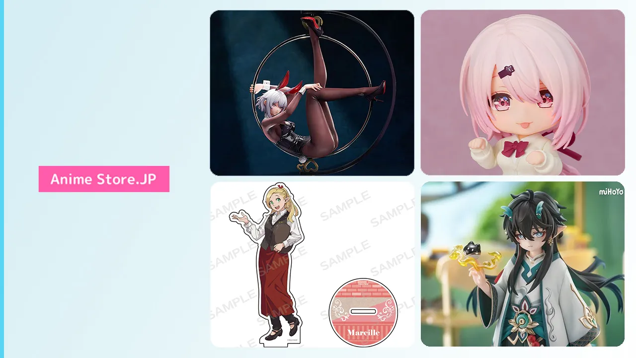 Figures and acrylic stand