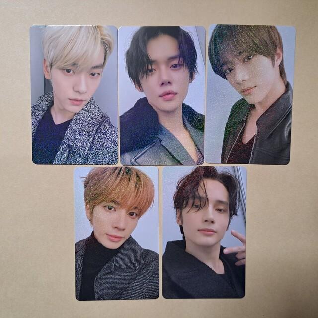 Set complet de photocards POB de TOMORROW X TOGETHER (TXT), bonus Weverse Shop Japan pour l&rsquo;album &laquo; The Name Chapter: TEMPTATION &raquo;