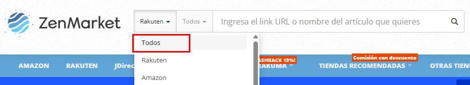 Cómo buscar productos en ZenMarket