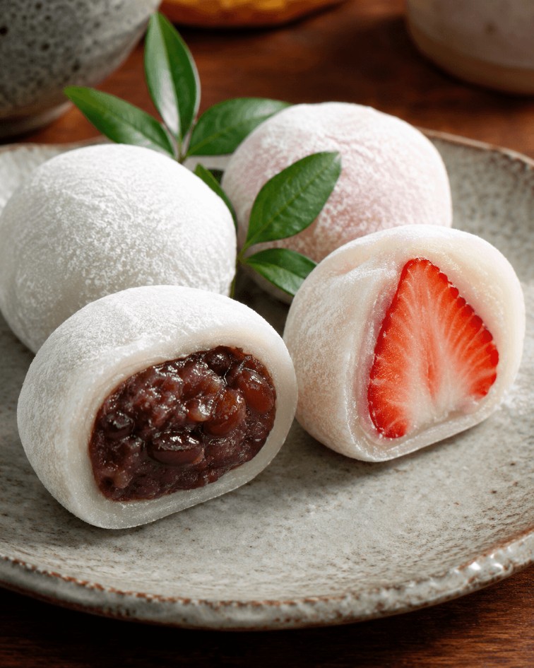 daifuku z truskawka