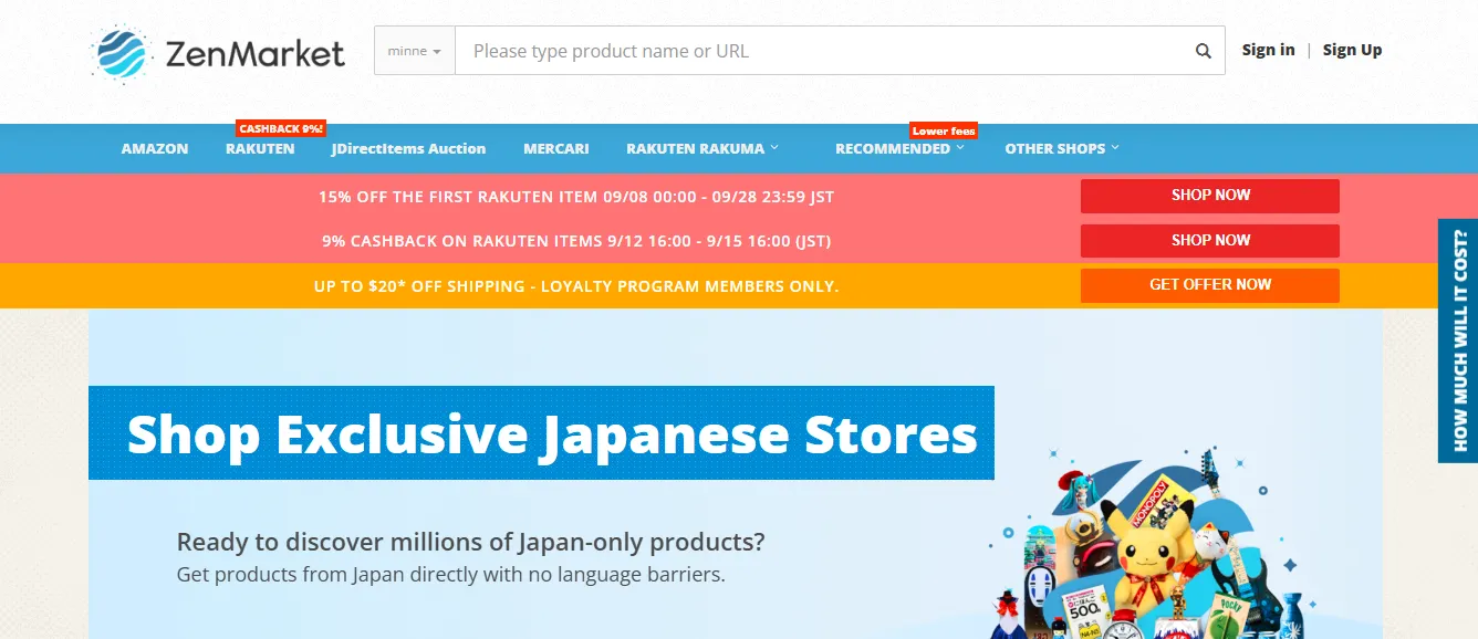 Sign Up on ZenMarket&nbsp;