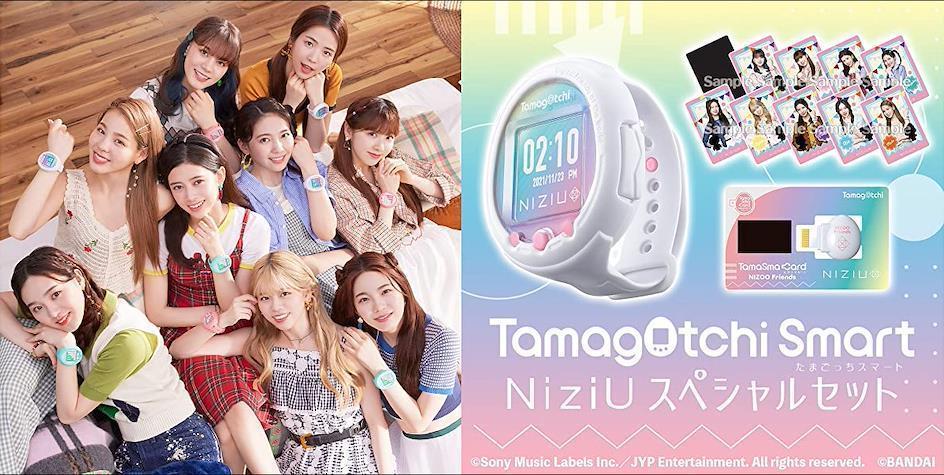 NiziU japonais Tamagotchi Smart montre collab