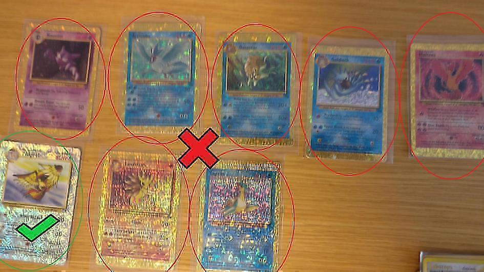 ZenMarket Pokemon Cards Fake holographic