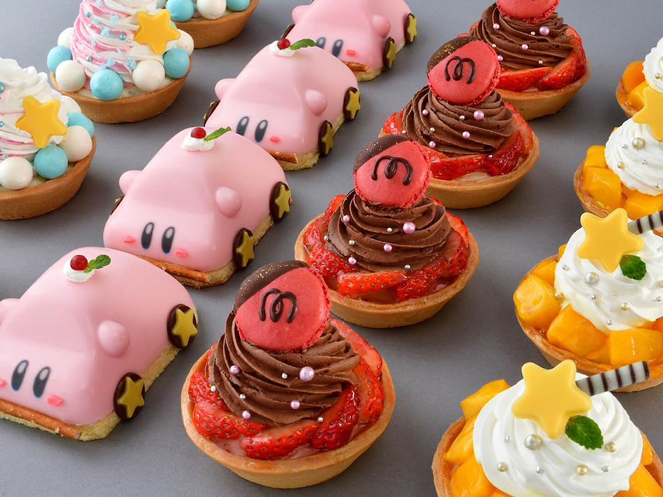 Kirby Cafe Petit Cakes and Pastries