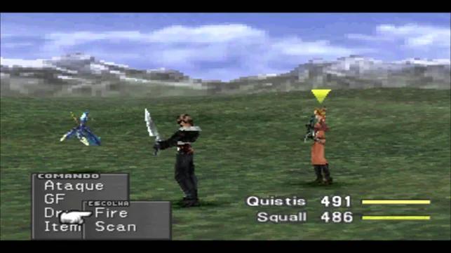 screenshot di Final Fantasy VIII