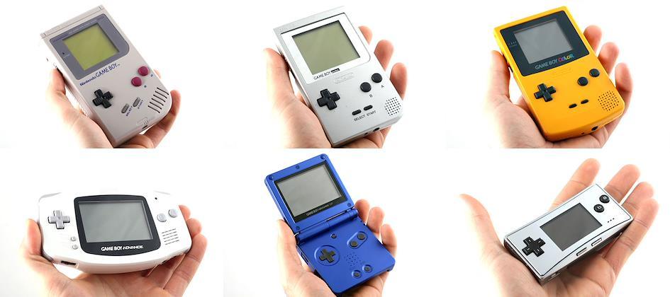 Vers&otilde;es de Game Boy