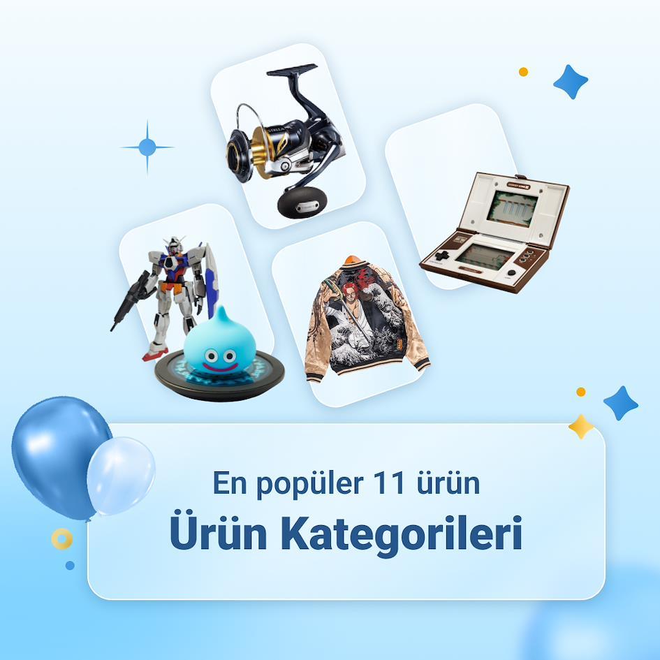 ZenMarket 11 pop&uuml;ler &uuml;r&uuml;n kategorisi