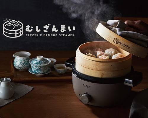 Japanese kitchen smart bamboo steamer